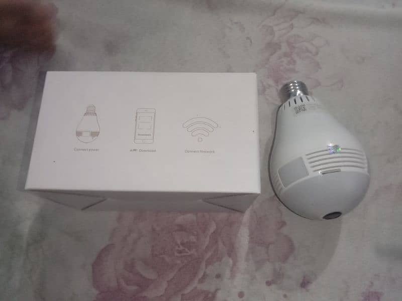 Bulb Camera Wifi Sd Card Wireless Full Box 1