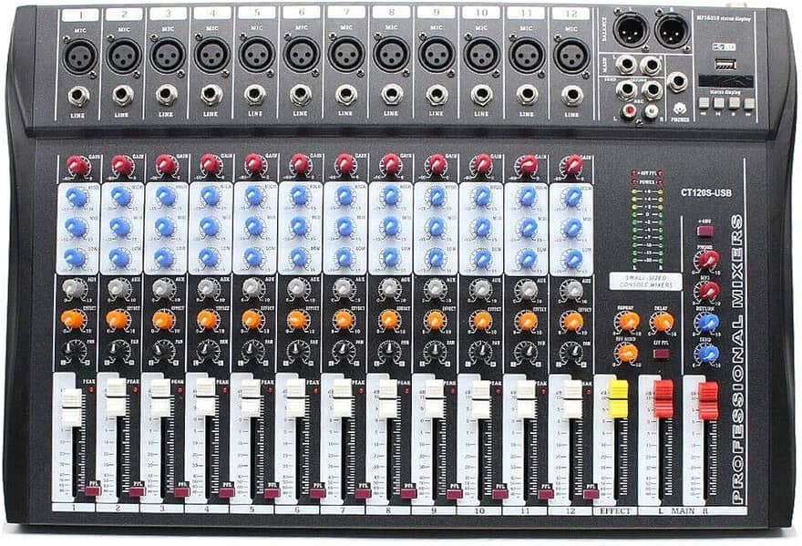 Professional Audio Mixer (120S) 0