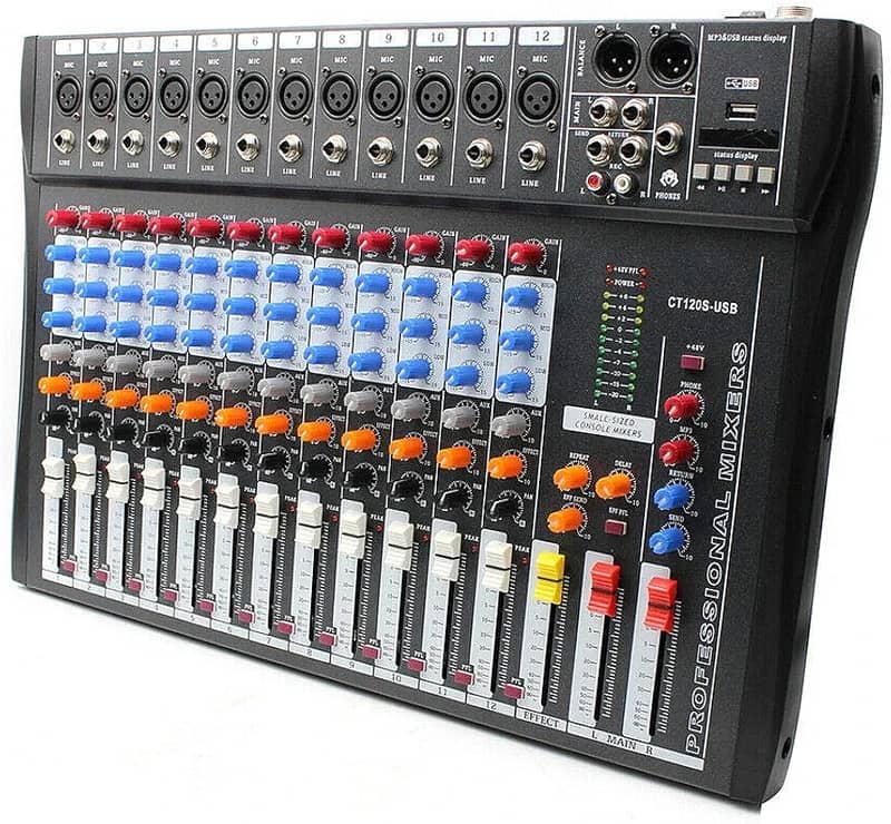 Professional Audio Mixer (120S) 2