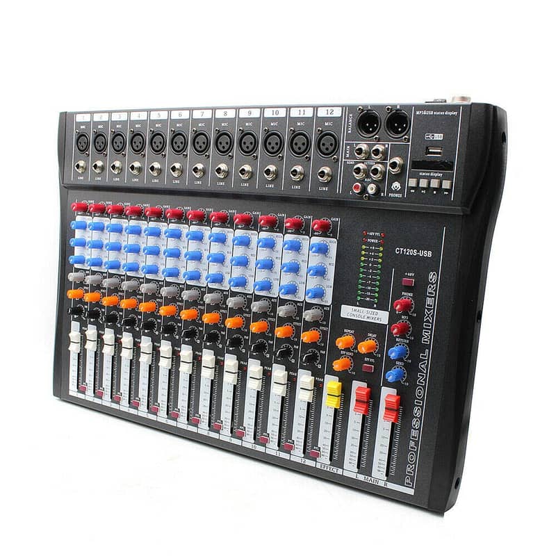 Professional Audio Mixer (120S) 5