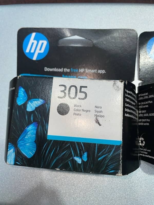 HP 305 cartridge new just box open black or color 2