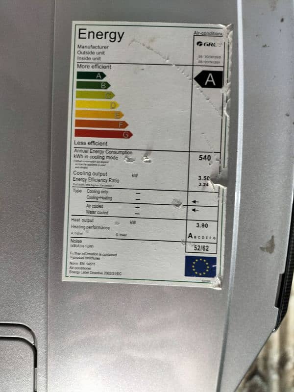 Gree 1 Ton AC ( Inverter- Cool & Heat System) 8