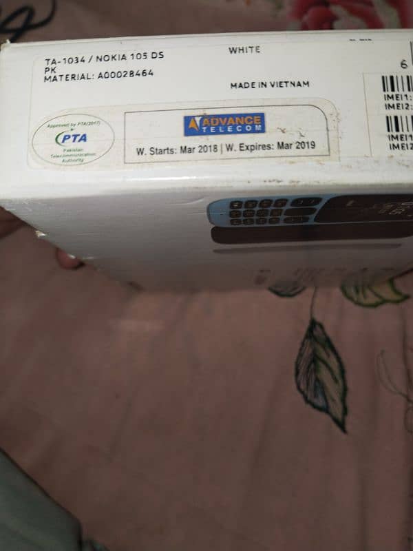 Nokia 105 2019 Model With Box And Original Charger 7