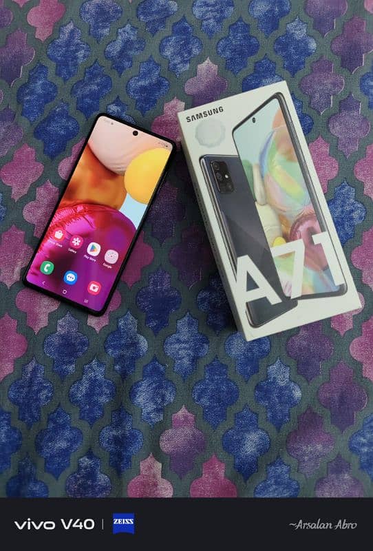 Samsung A71 Dual Sim Official PTA Approved 5