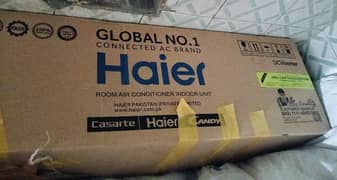 Haier inverter 1.5 ton split Ac only 4 months used