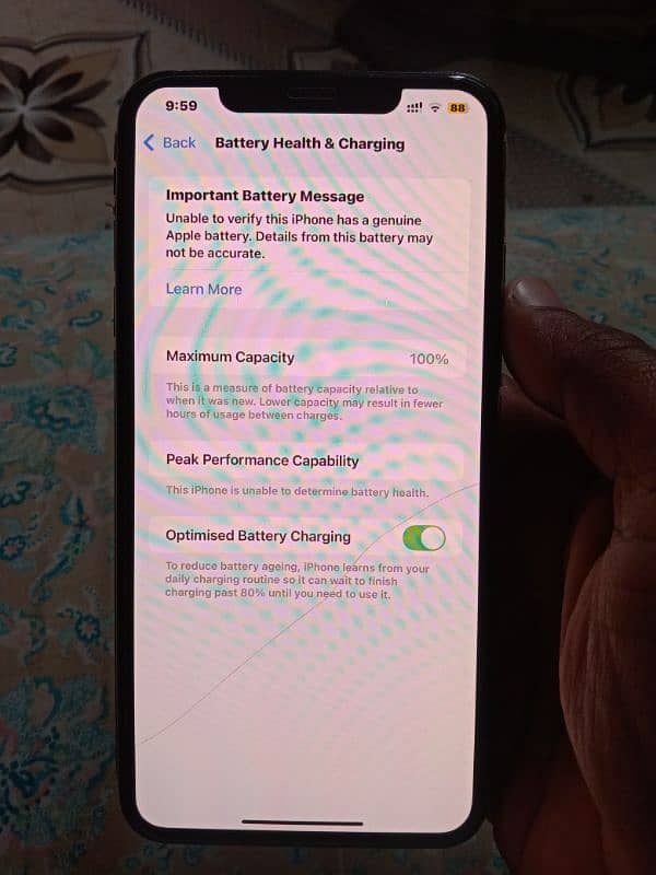 Iphone Xs Max 256 with Box Dual Physical Approved 4