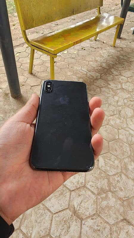 8/10 iphone xs 100% battery PTA Approved face id not working 2