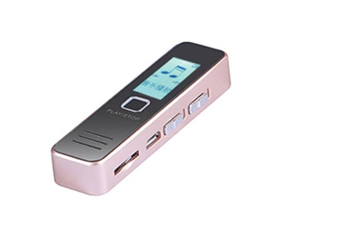 Multi-function LCD Mini Voice Recorder Professional Dictaphone Flash 5