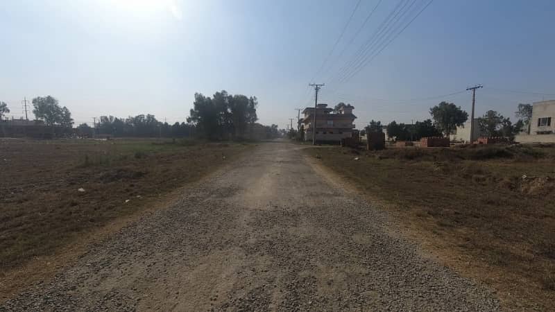 One Kanal Residential Plot For Sale In Chinar Bagh  Nishat  Block 3