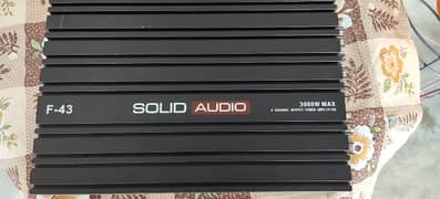 Solid Audio Amplifier 3000 Max