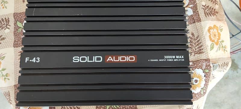 Solid Audio Amplifier 3000 Max 0