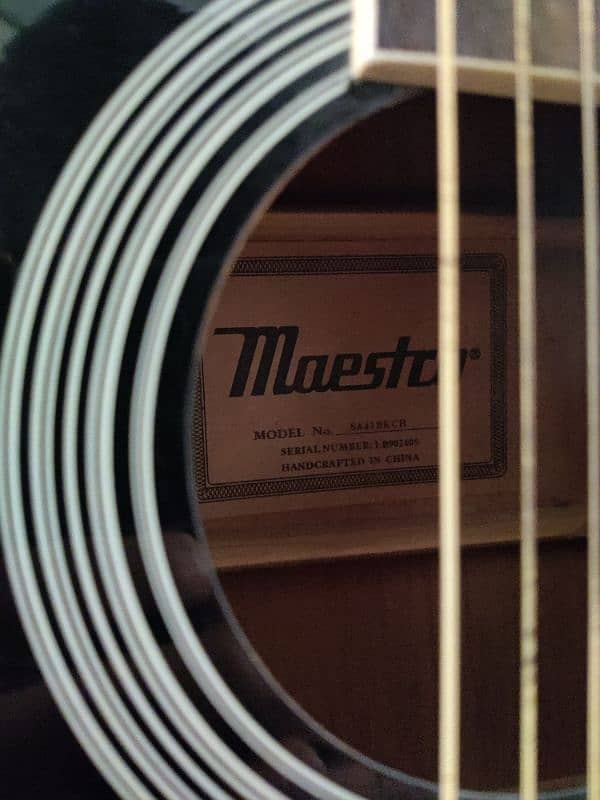 Acoustic Guitar Gibson maestro 3