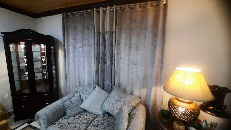 Beautiful drawing room curtains set 0