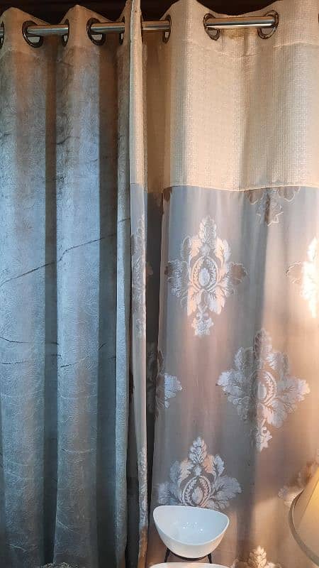 Beautiful drawing room curtains set 5