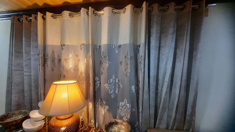 Beautiful drawing room curtains set 6