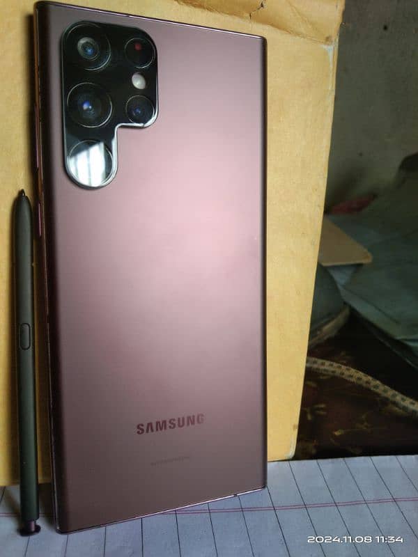 Samaung galaxy s22 ultra 8/128 new condition . 1