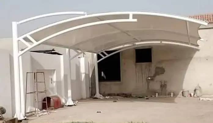 Car Porch Roof Design| Tensile Car Parking| PVC Fabric |Cafe Roof Shed 16