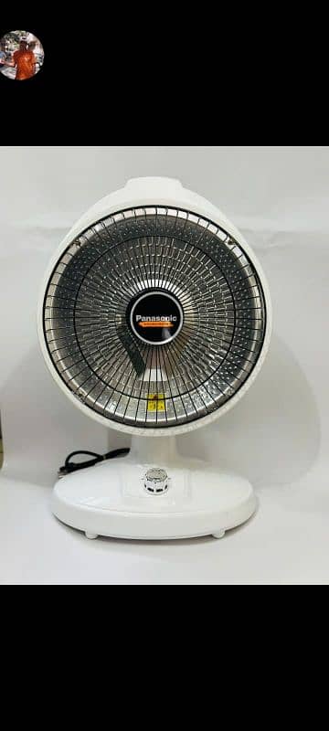 Panasonic electric heater stand by 30watt And 600 Watts Pure body 0