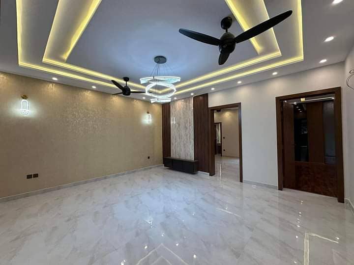 Brand new Ten Marla luxurious House with solid construction and beautiful modern elevation at prime location near Mousqe, Park, Market and Petroleum station available in Rafi block Bahria Town Lahore 5