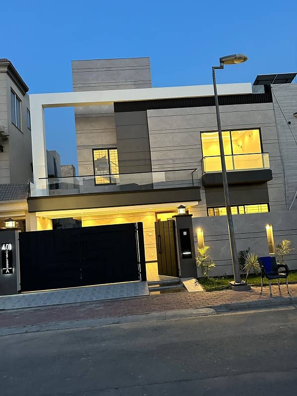 10 Marla brand new luxury house at Prime location of Overseas A block Bahria Town Lahore 0