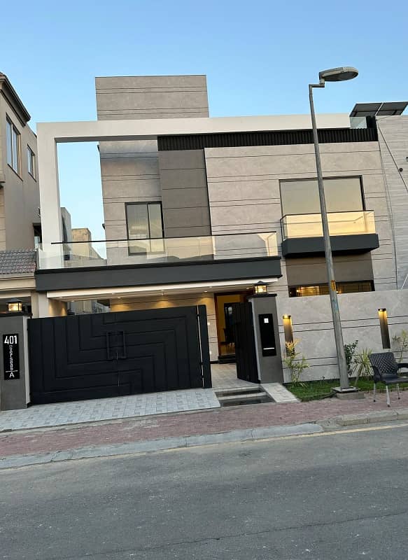 10 Marla brand new luxury house at Prime location of Overseas A block Bahria Town Lahore 1