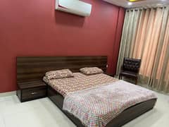 One bed beautiful fully furnished apartment for rent near the Grand Mosque in Secter C Bahria Town Lahore 0