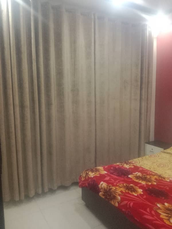 Two bed beautiful fully furnished apartment for rent in Secter C Bahria Town Lahore 8