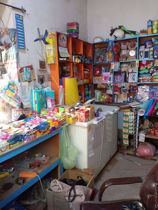 book shop for sale urgent with all things including deep freezer, 3