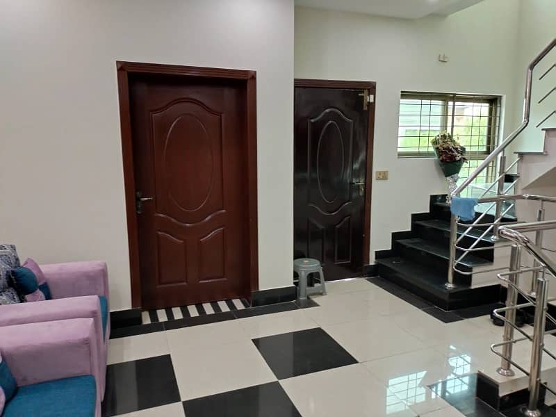 Two bed lavishly furnished Upper Portion for rent in Secter C Bahria Town Lahore 3