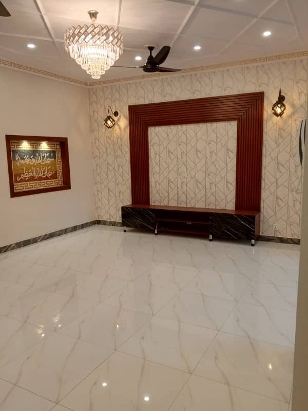 Six Marla Brand New House At A Hot Location, Facing Eiffel Tower Quaid Block Bahria Town Lahore 13