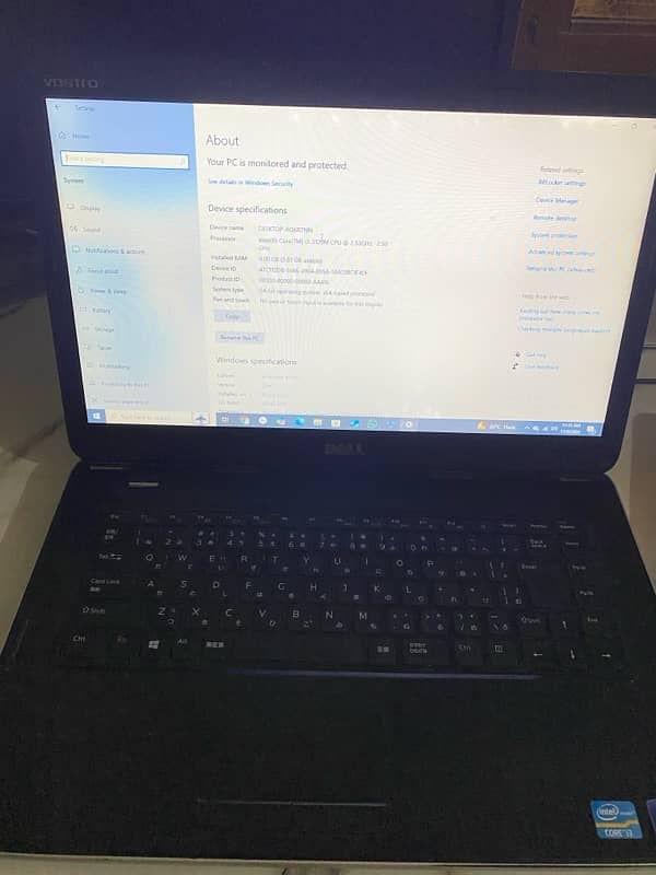 Dell corei 3 4GB Ram 4