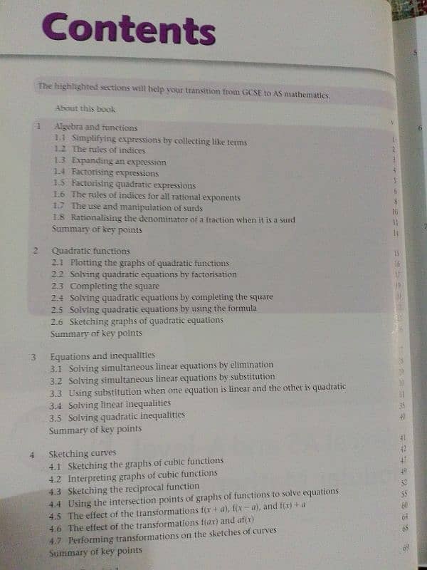 Edexcel AS and A level Modular mathematics 1