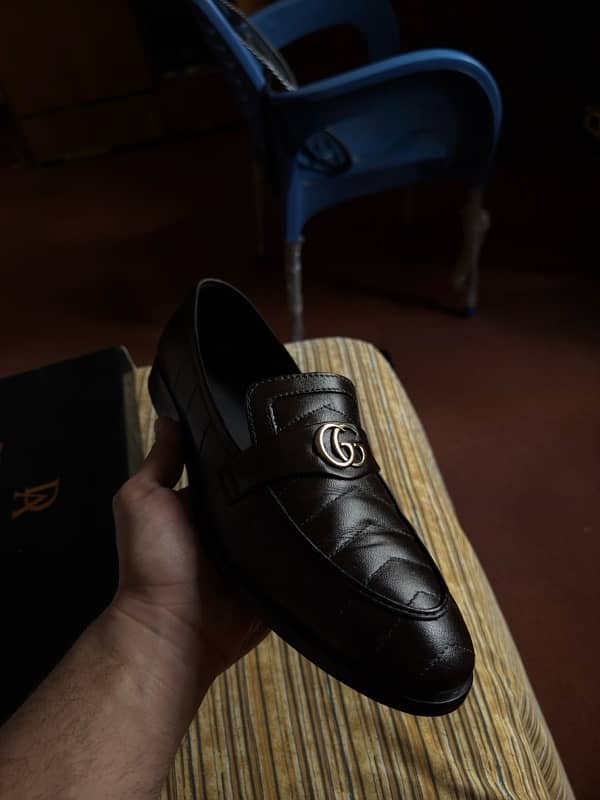 Men leather shoes (Size 45) 1