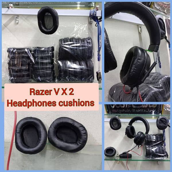 headphones cushions replacement ear pads foam for logi H390 Plantronic 1