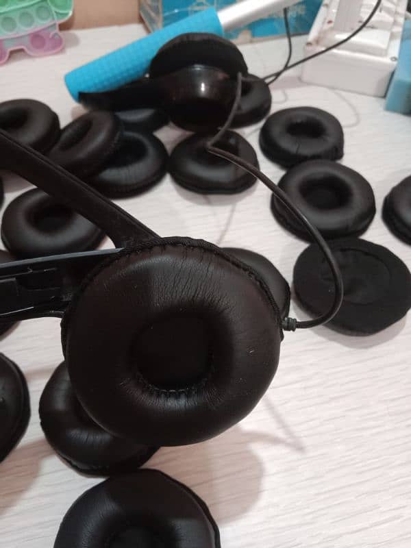 headphones cushions replacement ear pads foam for logi H390 Plantronic 2