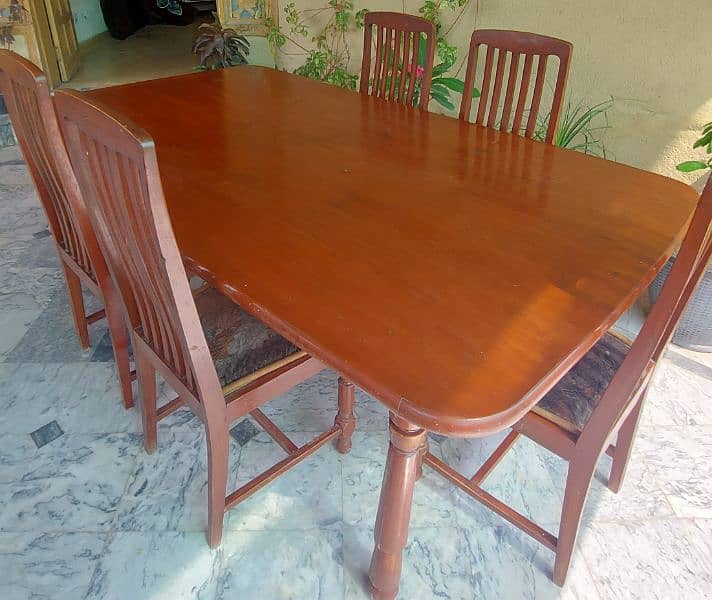 Wooden Dining Table For Sale 1