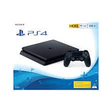 Playstation 4 (1tb) console, 1x controller, wire set