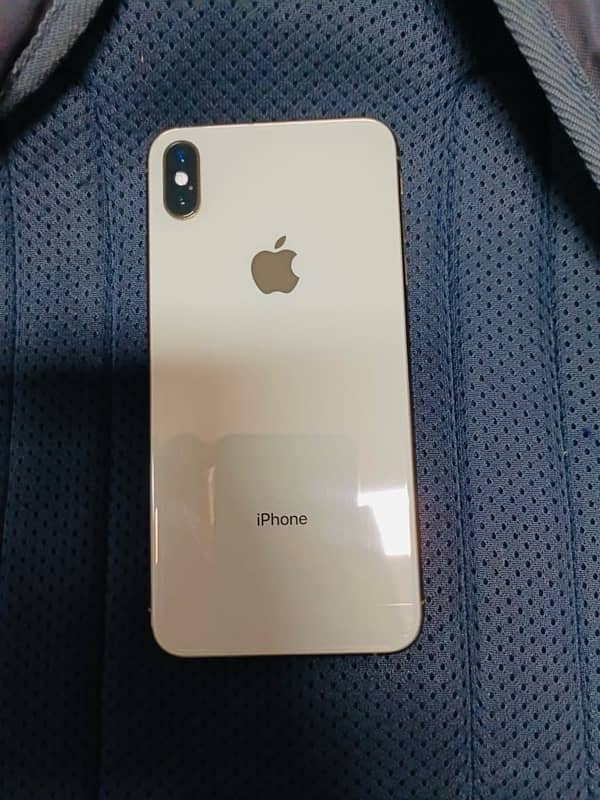 IPhone xs max 64gb golden color 10/10 condition non pta 1