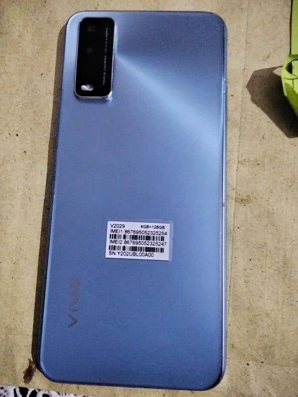 vivo Y20s 4gb ram 128 GB internal no open no repair 1