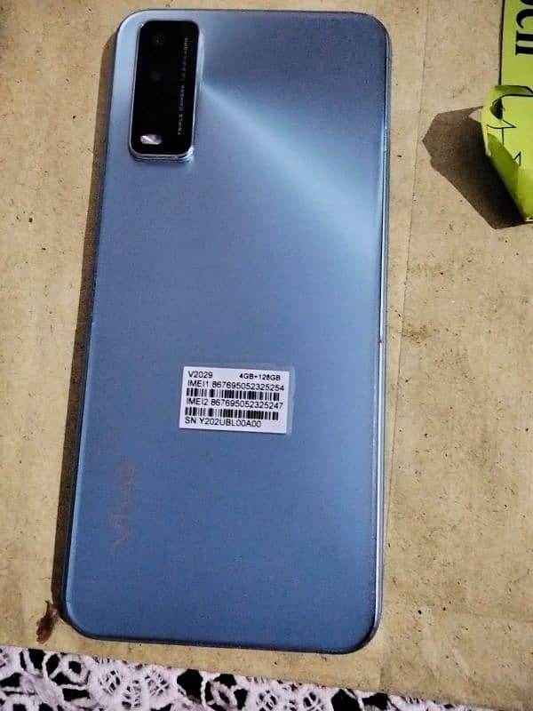 vivo Y20s 4gb ram 128 GB internal no open no repair 2