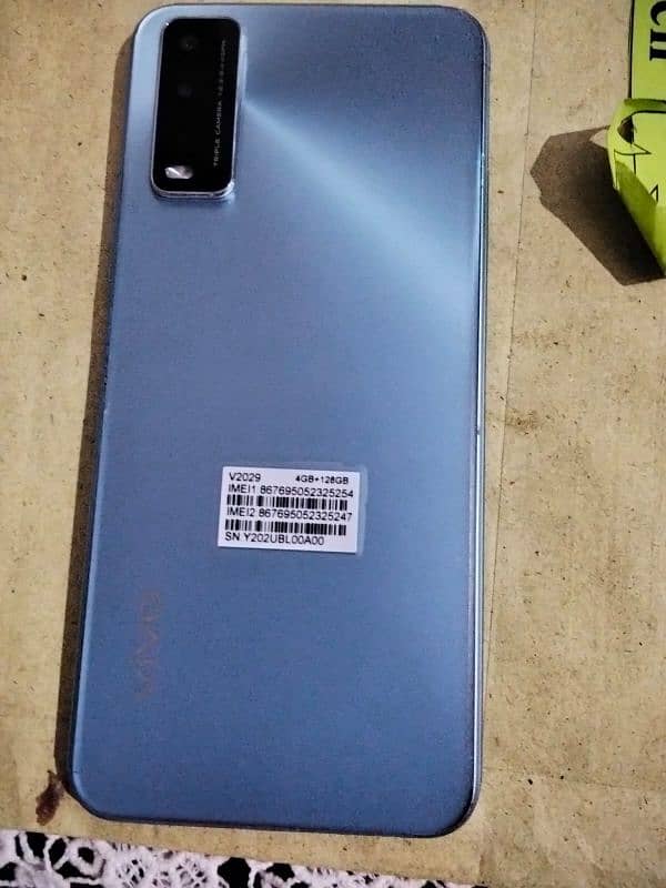 vivo Y20s 4gb ram 128 GB internal no open no repair 6