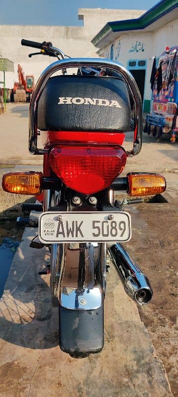 CD 70 2024 model registered in Punjab 5