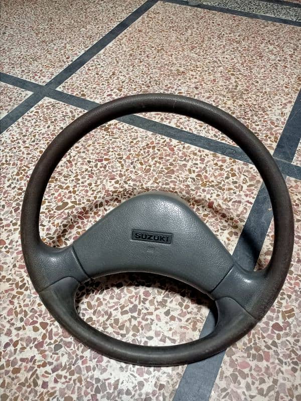 Suzuki Mehran Steering Wheel (chaka) 0