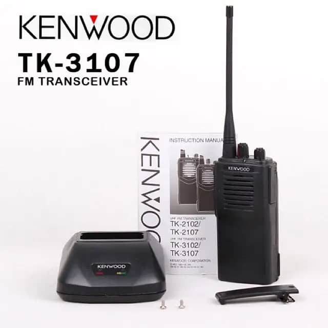 Kenwood TK-3107 UHF FM Professional walkie talkies Wireless long Rang 5