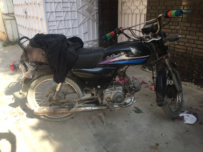 Motorcycle 70 Honda 2007 Karachi num Read Add Call Only 03165025709 0