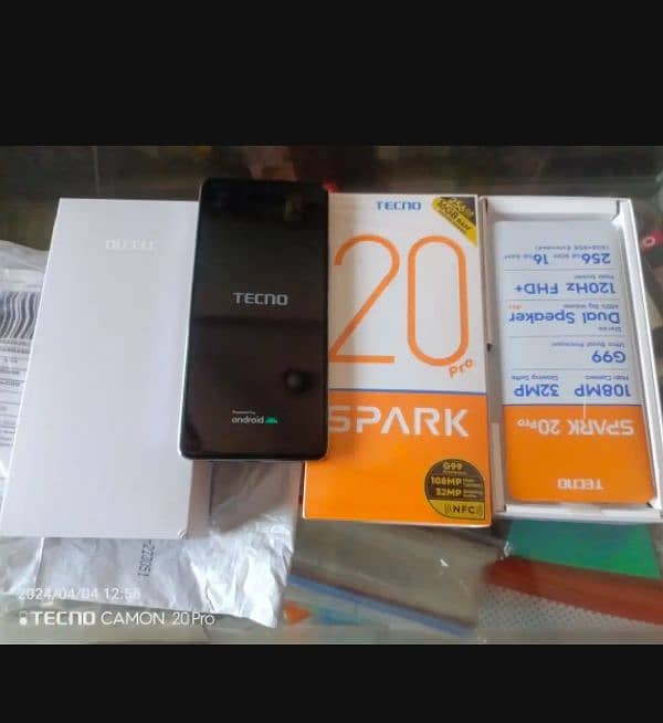 Tecno spark 20 pro 0