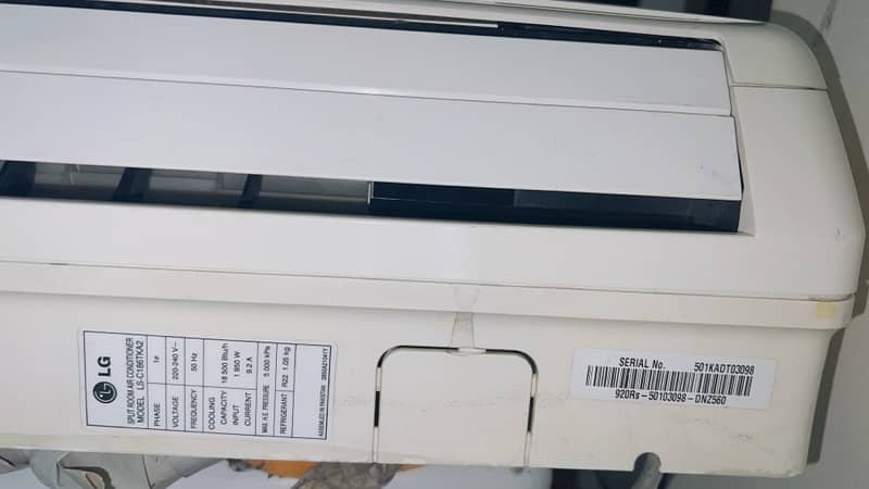 LG ac 1.5 ton non inverter urgent sale 15