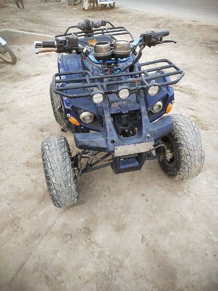 110cc engine 4 wheel for special person 3