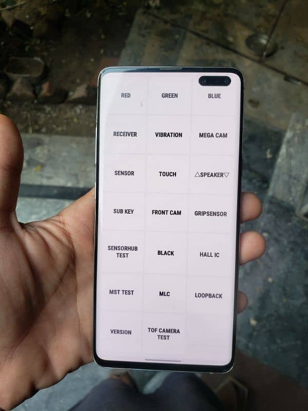 s10 plus Single sim PTA Aprove clean Display no dot no shade 3