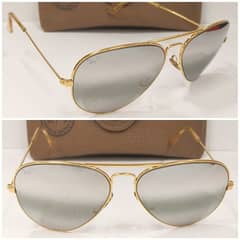 Ray. Ban Bausch & Lomb USA, Luxottica Italy Sunglasses, Gold Plated